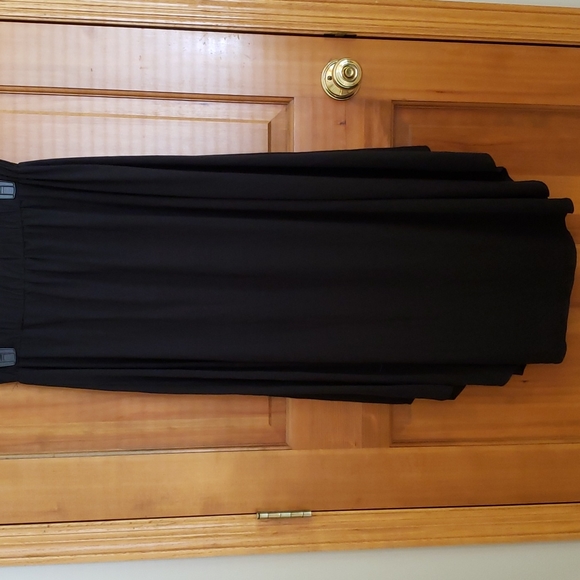 AMERICAN EAGLE HIGH-LOW SKIRT Black Size S - Picture 4 of 5